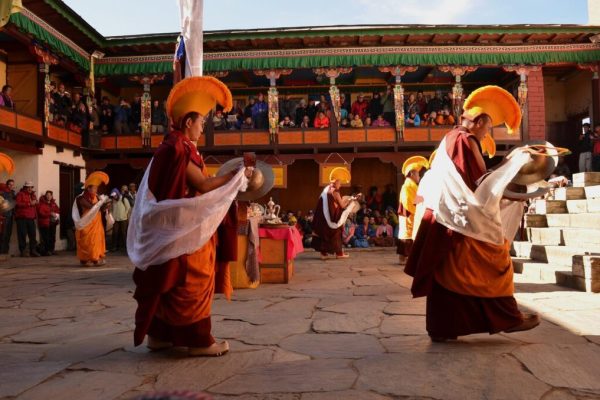 Mani Rimdu festival blaze mountain
