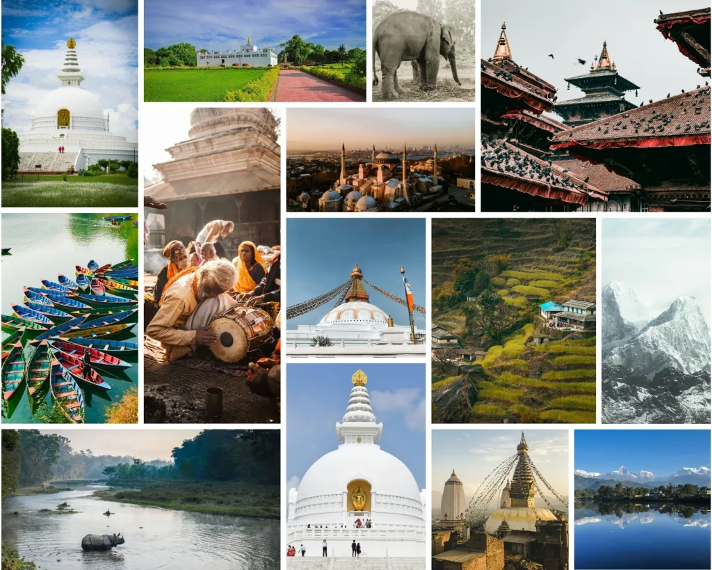 Tour in Kathmandu, Chitwan, Pokhara, & Lumbini.