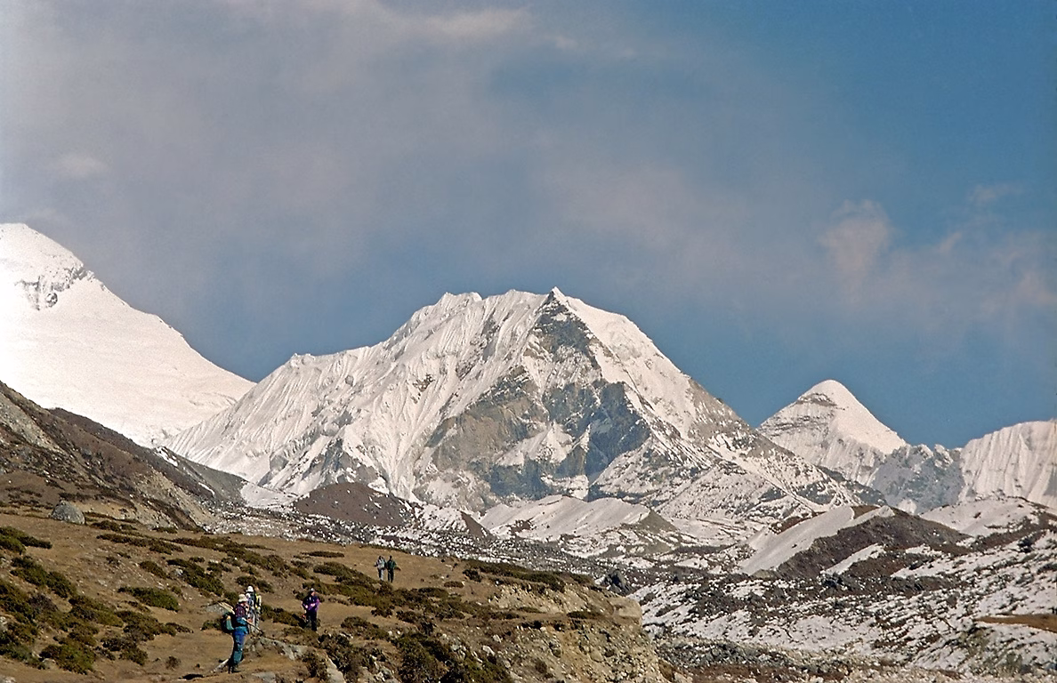 view of Imja Tse Island Peak Climbing